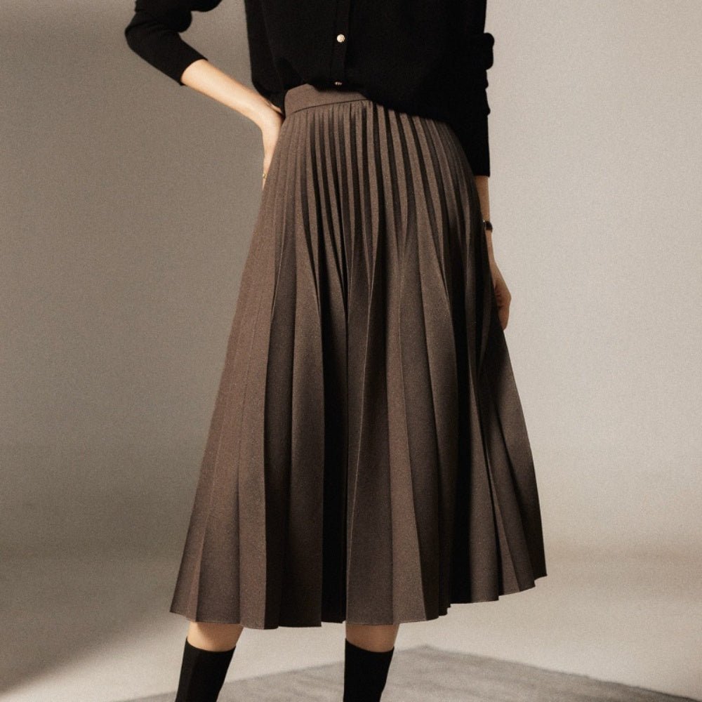 プリーツスカート|オフィスカジュアル レディース 通販【ミレジェネ】