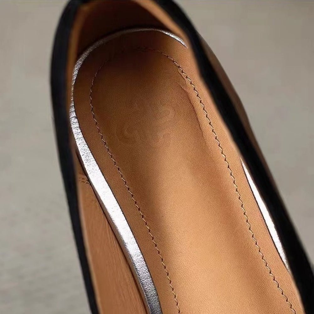 スクエアトゥリボンパンプス|オフィスカジュアル レディース 通販【ミレジェネ】