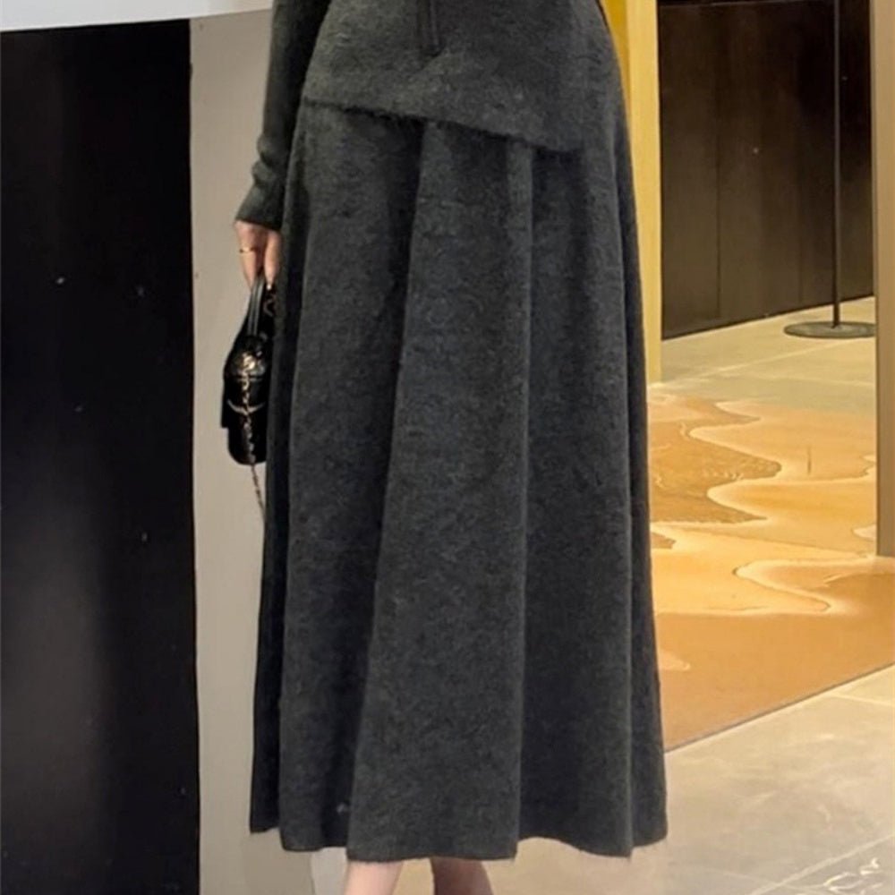 ベルト付きニットセットアップ|オフィスカジュアル レディース 通販 Millennial Generation【ミレジェネ】