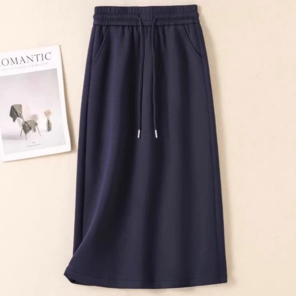 バックスリットスウェットタイトスカート|オフィスカジュアル レディース 通販【ミレジェネ】