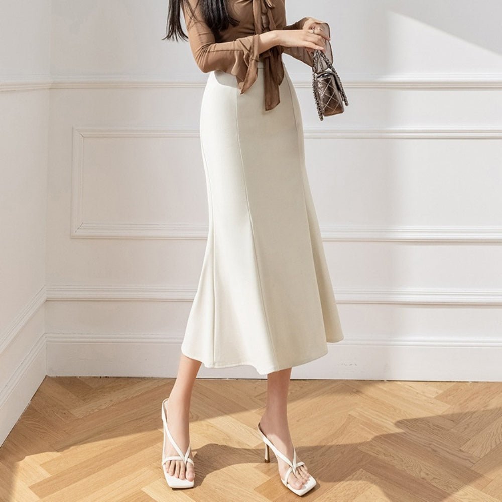 フィッシュテールスカート|オフィスカジュアル レディース 通販【ミレジェネ】