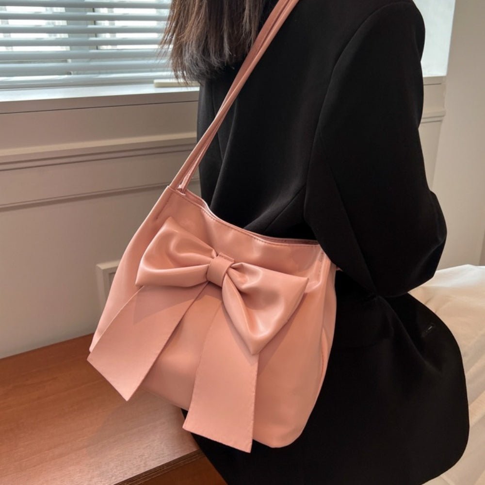 リボンショルダーバッグ|オフィスカジュアル レディース 通販【ミレジェネ】