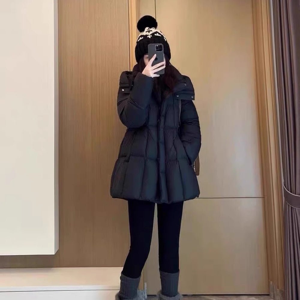 ウエストシェイプダウンコート|オフィスカジュアル レディース 通販【ミレジェネ】