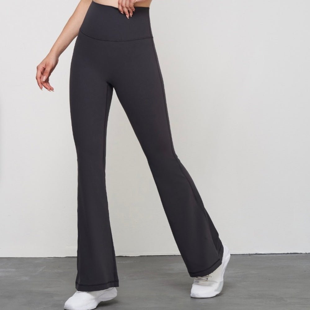 ハイウエストフレアレギンス|オフィスカジュアル レディース 通販【ミレジェネ】