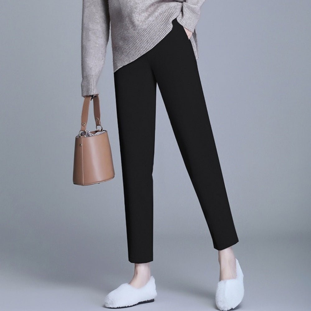 コーデュロイストレッチテーパードパンツ|オフィスカジュアル レディース 通販【ミレジェネ】