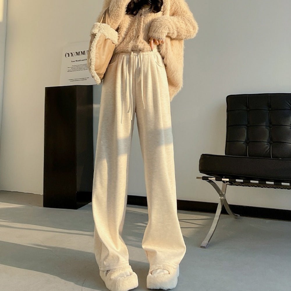 裏ボアストレートパンツ|オフィスカジュアル レディース 通販【ミレジェネ】