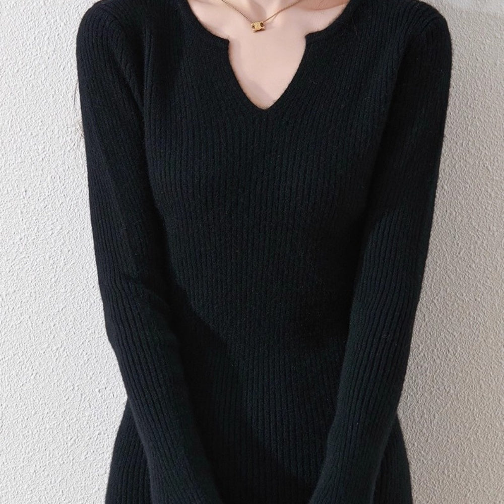 上品キーネックミニワンピ|オフィスカジュアル レディース 通販【ミレジェネ】