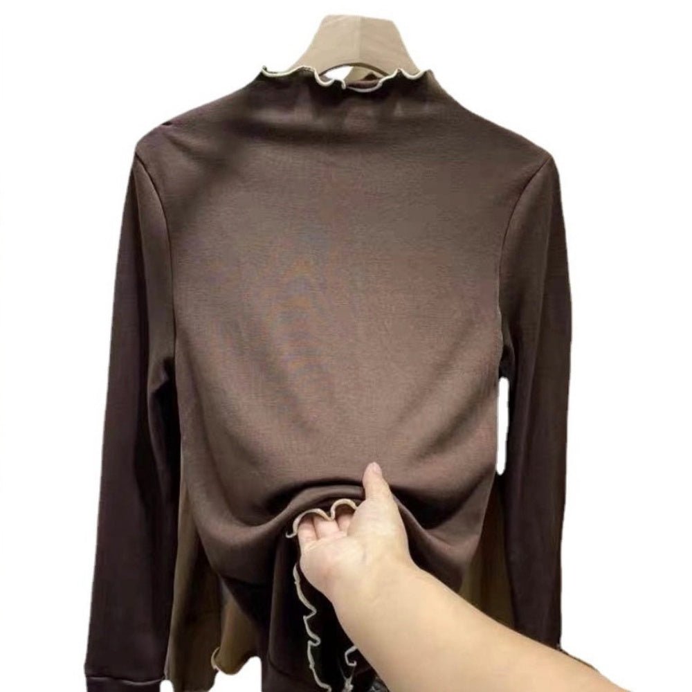 配色メロートップス|オフィスカジュアル レディース 通販【ミレジェネ】