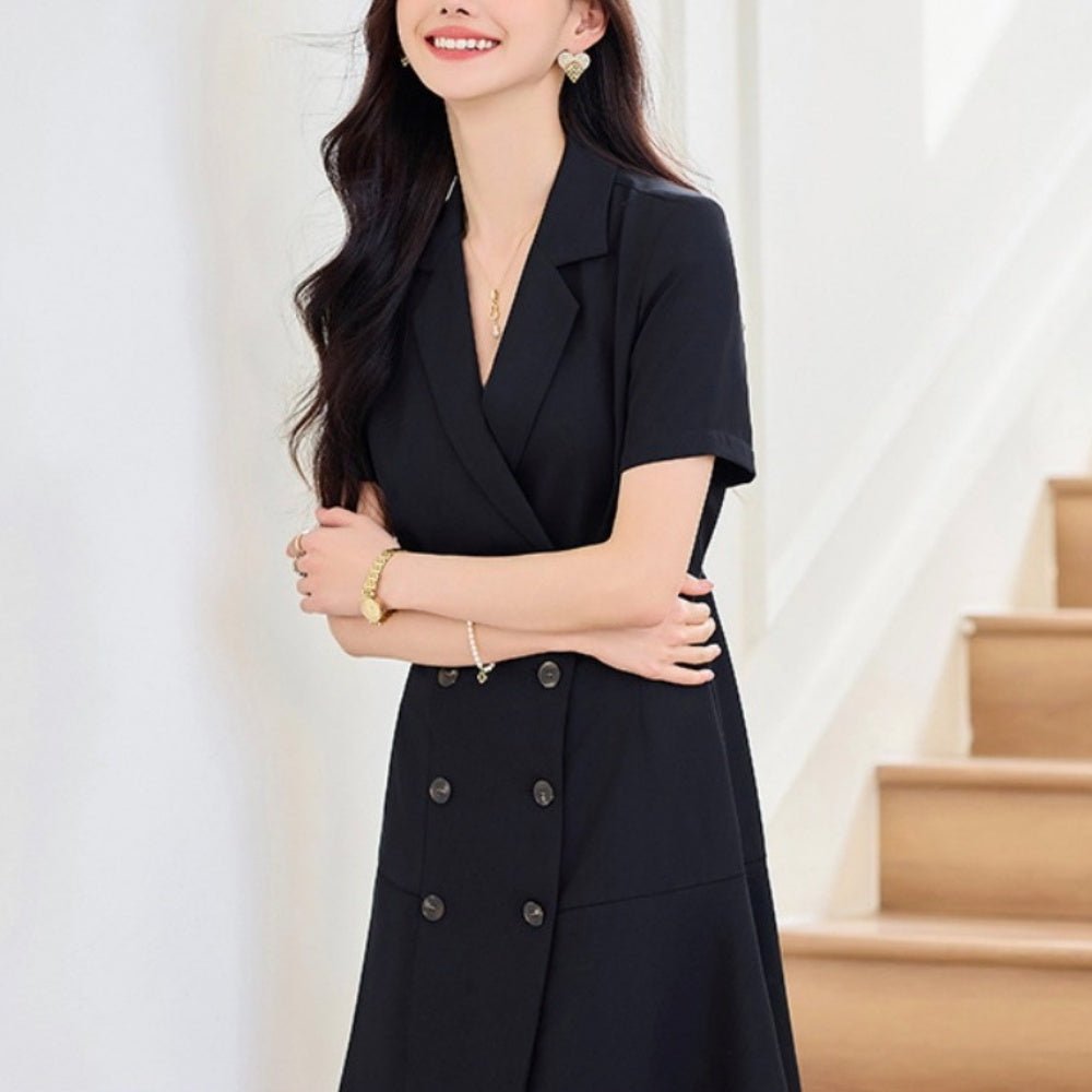 ダブルブレストワンピース|オフィスカジュアル レディース 通販【ミレジェネ】
