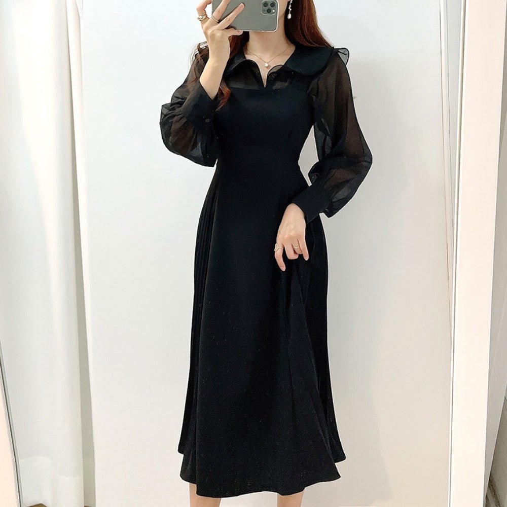 プリーツ切り替えジャンパースカート|オフィスカジュアル レディース 通販【ミレジェネ】