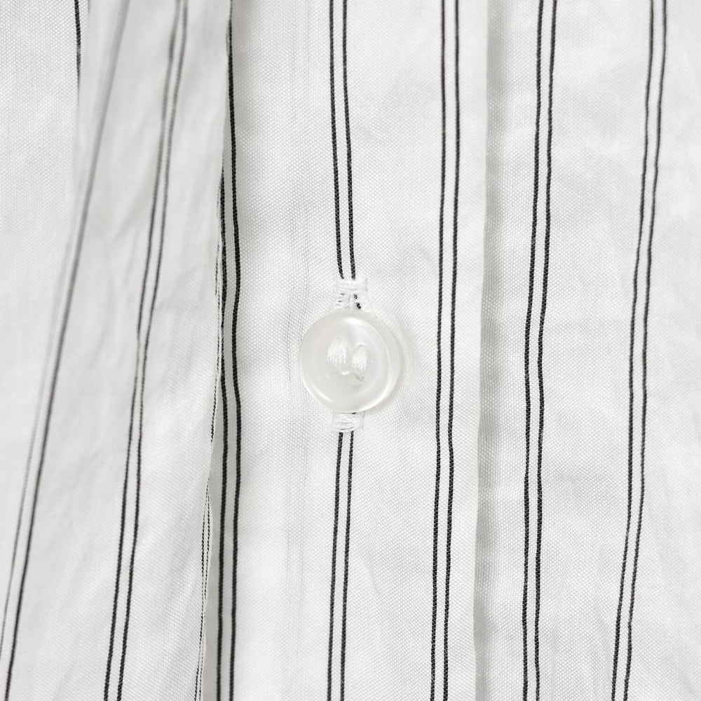 フラワーレースストライプシャツ|オフィスカジュアル レディース 通販【ミレジェネ】