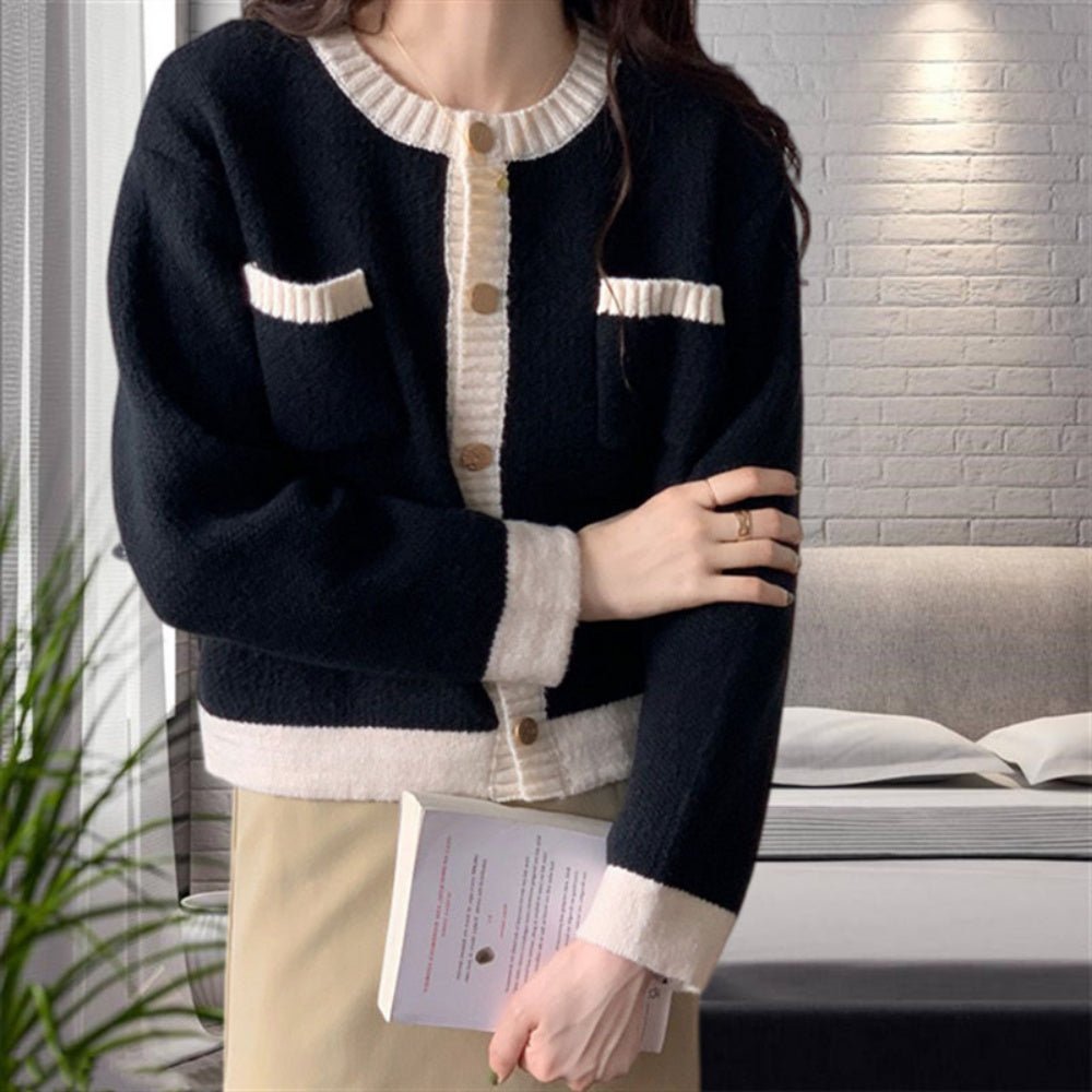 金ボタンカーディガン|オフィスカジュアル レディース 通販【ミレジェネ】