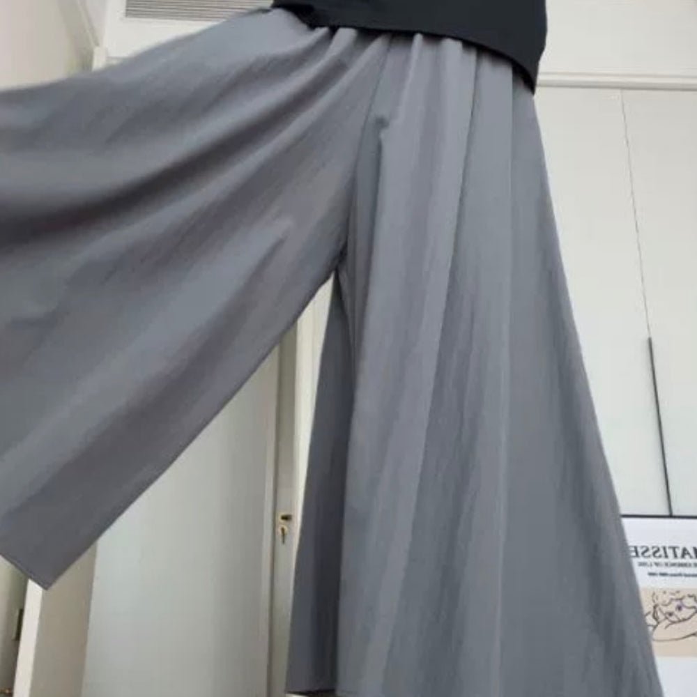 アイスシルクワイドパンツ|オフィスカジュアル レディース 通販【ミレジェネ】