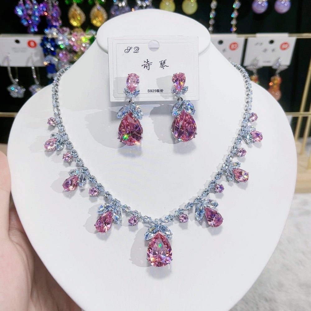 ドロップカラービジュージュエリーセット|オフィスカジュアル レディース 通販【ミレジェネ】