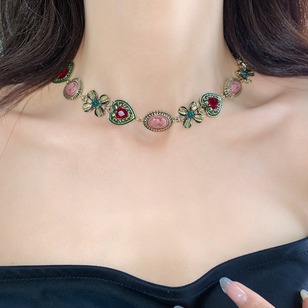 ビンテージ風レトロジュエリーセット|オフィスカジュアル レディース 通販【ミレジェネ】