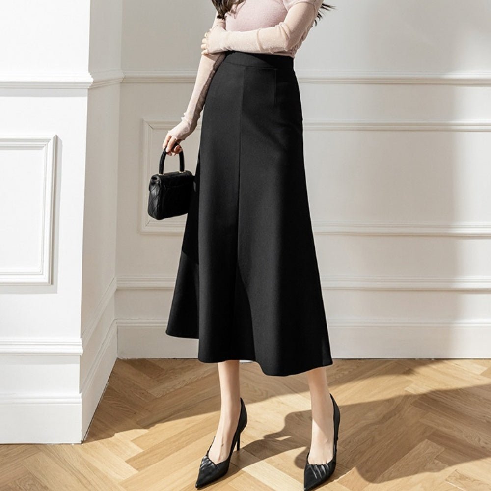 マーメイドフレアスカート|オフィスカジュアル レディース 通販【ミレジェネ】