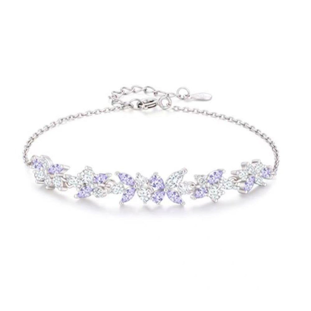 ウィステリアビジューブレスレット|オフィスカジュアル レディース 通販【ミレジェネ】