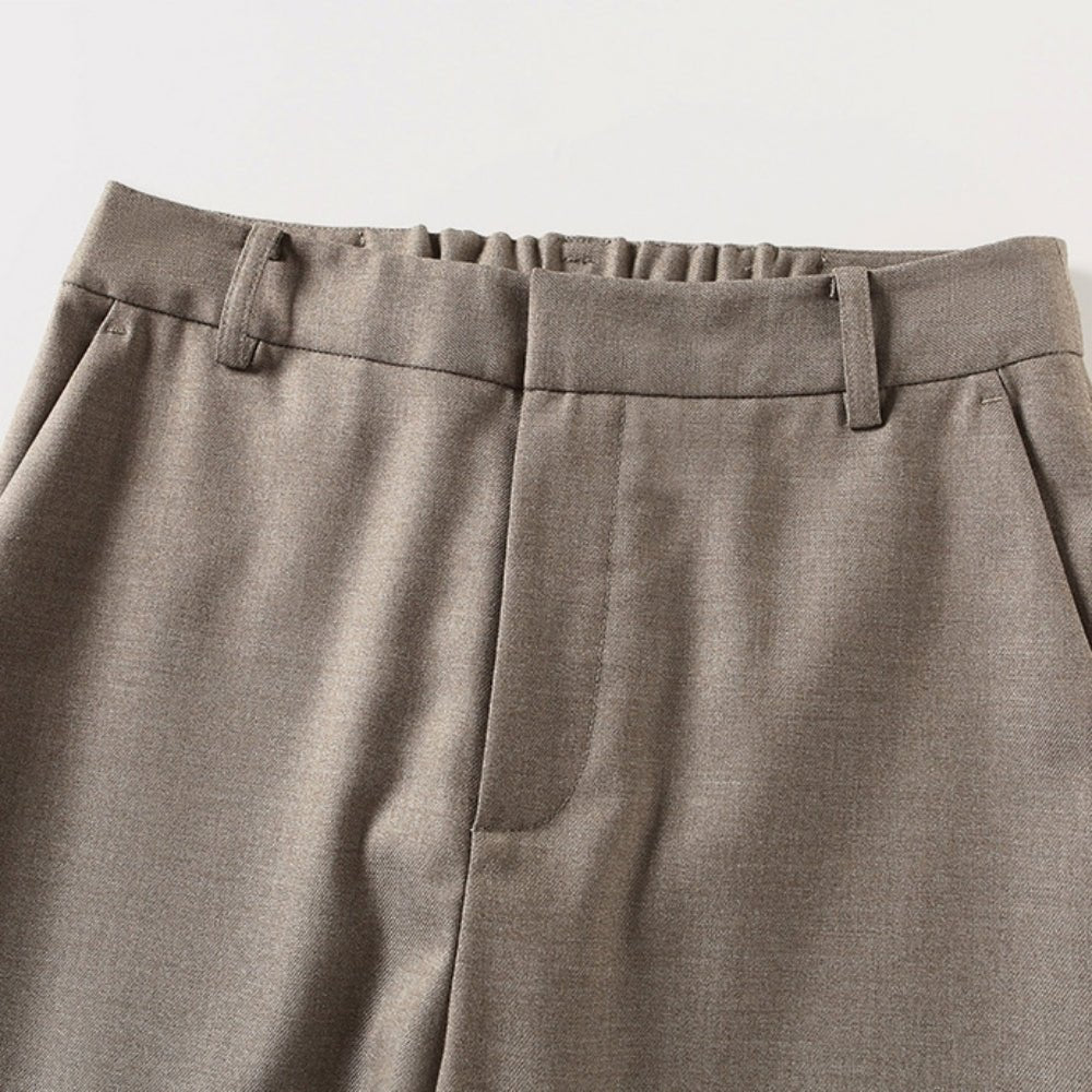 九分丈ストレートパンツ|オフィスカジュアル レディース 通販【ミレジェネ】