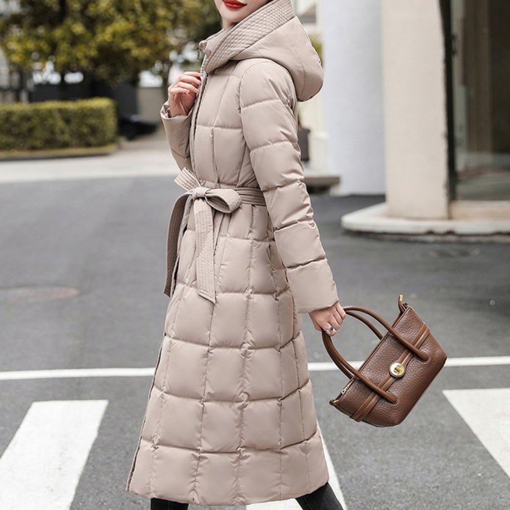 ウエストベルトダウンコート|オフィスカジュアル レディース 通販【ミレジェネ】