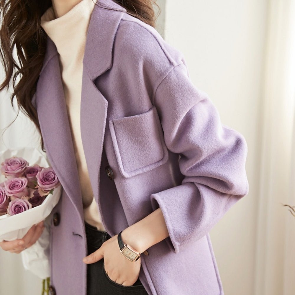 胸ポケ付きチェスターコート|オフィスカジュアル レディース 通販【ミレジェネ】