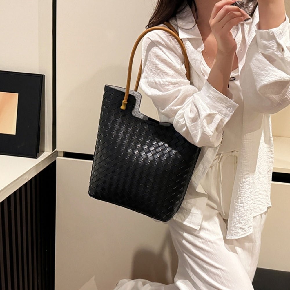 メッシュレザートートバッグ|オフィスカジュアル レディース 通販【ミレジェネ】