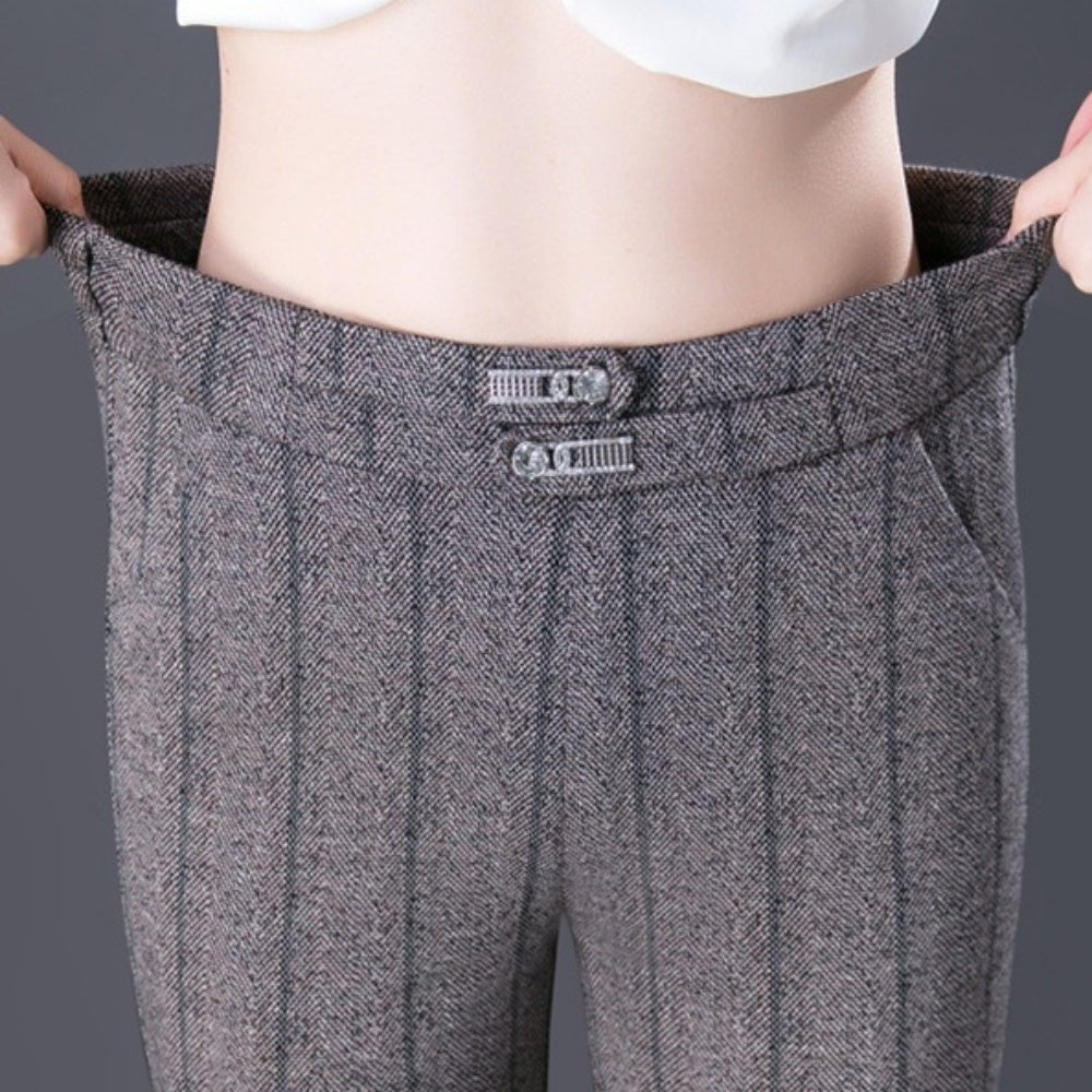 ハイウエストストレートパンツ|オフィスカジュアル レディース 通販【ミレジェネ】