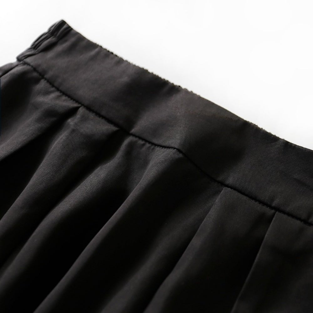 バックゴムウエストタック入スカート|オフィスカジュアル レディース 通販【ミレジェネ】
