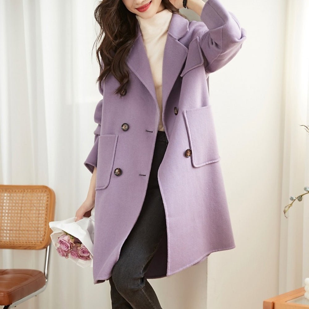 胸ポケ付きチェスターコート|オフィスカジュアル レディース 通販【ミレジェネ】