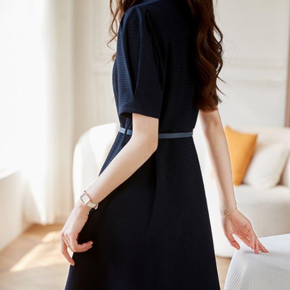 フロントボタンシャツワンピース|オフィスカジュアル レディース 通販【ミレジェネ】