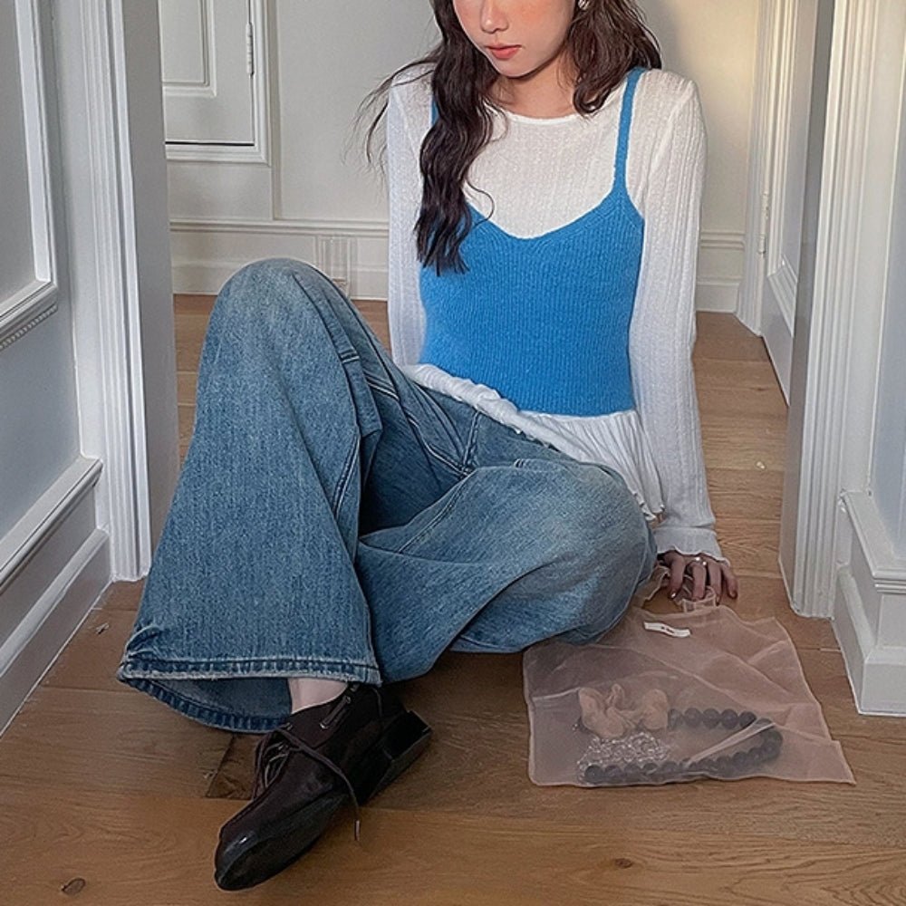 裾フリルカットソートップス|オフィスカジュアル レディース 通販【ミレジェネ】