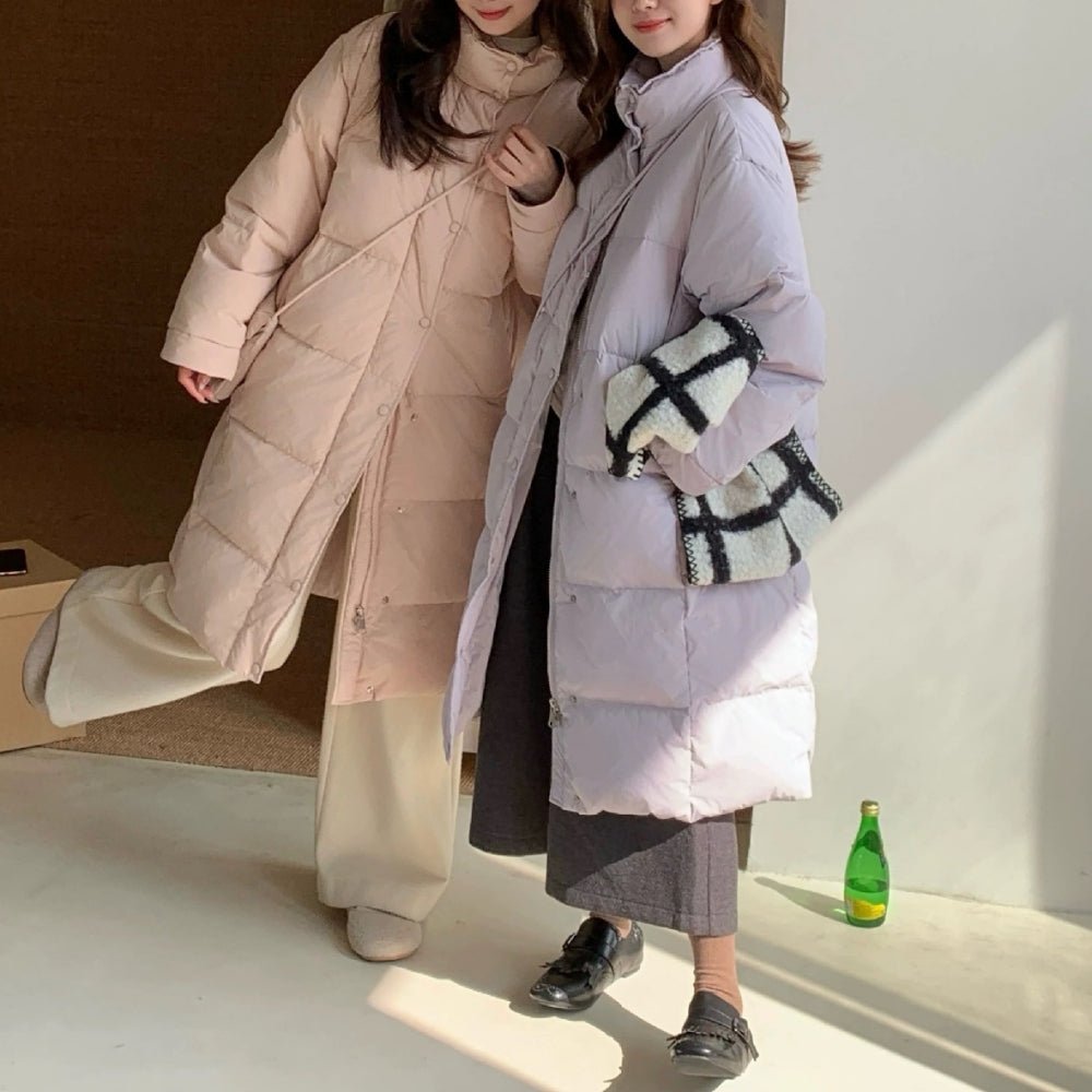 スタンド襟ダウンコート|オフィスカジュアル レディース 通販【ミレジェネ】