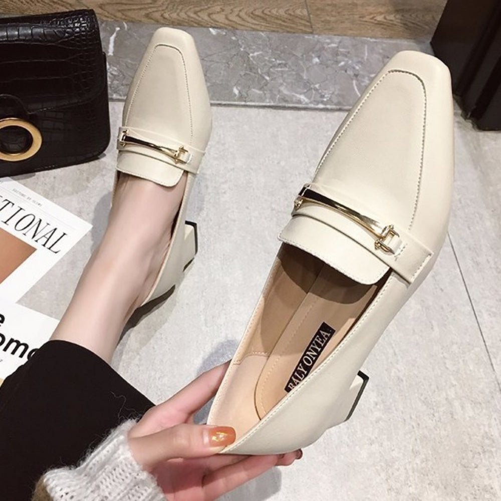 ビットヒールローファ|オフィスカジュアル レディース 通販【ミレジェネ】