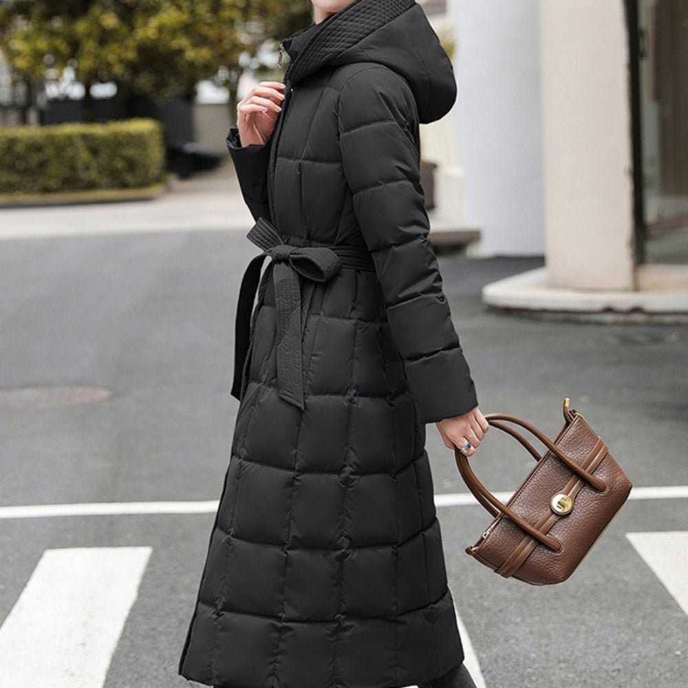 ウエストベルトダウンコート|オフィスカジュアル レディース 通販【ミレジェネ】