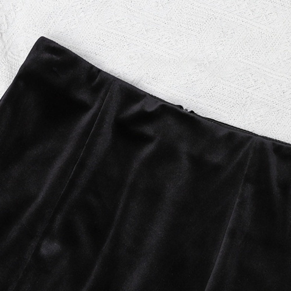 ベルベットマーメイドスカート|オフィスカジュアル レディース 通販【ミレジェネ】