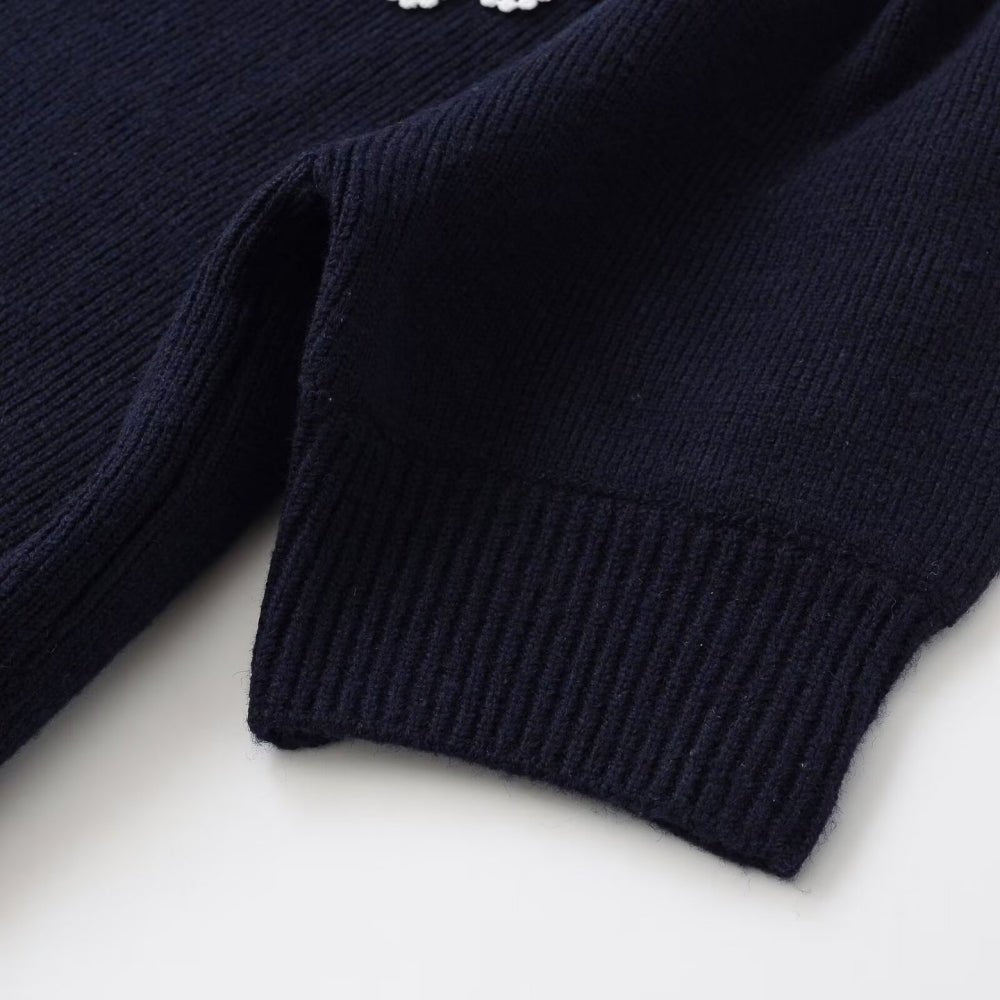 レース襟付き半袖ニット|オフィスカジュアル レディース 通販【ミレジェネ】