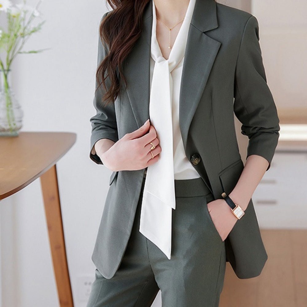 シングルブレストセットアップ|オフィスカジュアル レディース 通販【ミレジェネ】