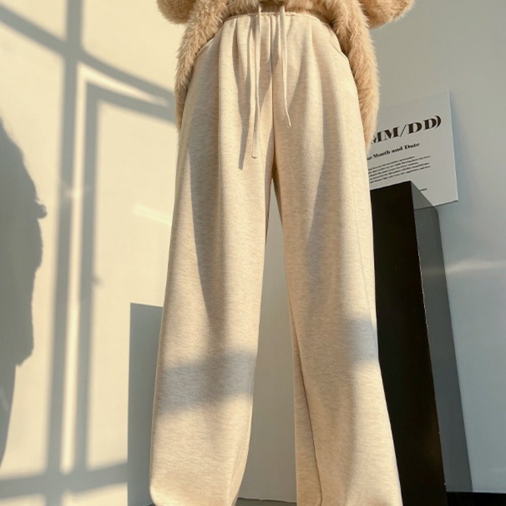 裏ボアストレートパンツ|オフィスカジュアル レディース 通販【ミレジェネ】