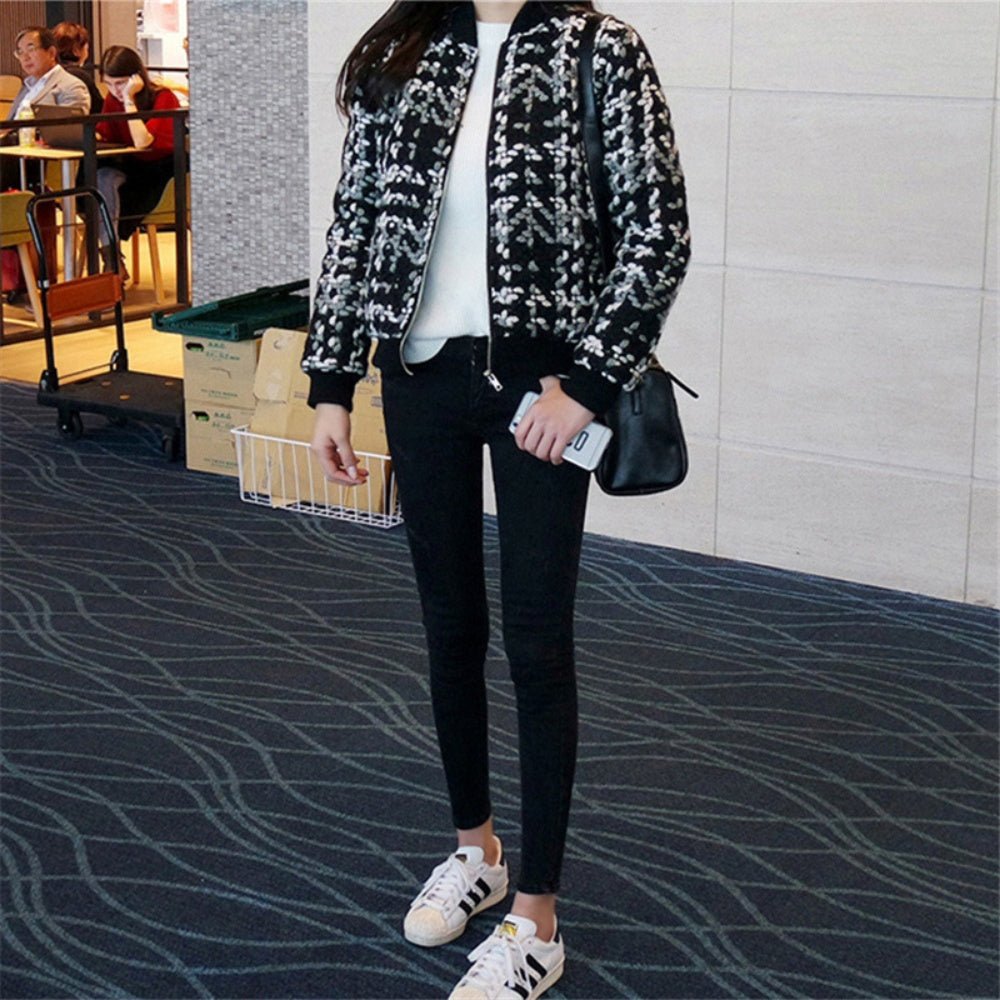 ツイードブルゾンジャケット|オフィスカジュアル レディース 通販【ミレジェネ】