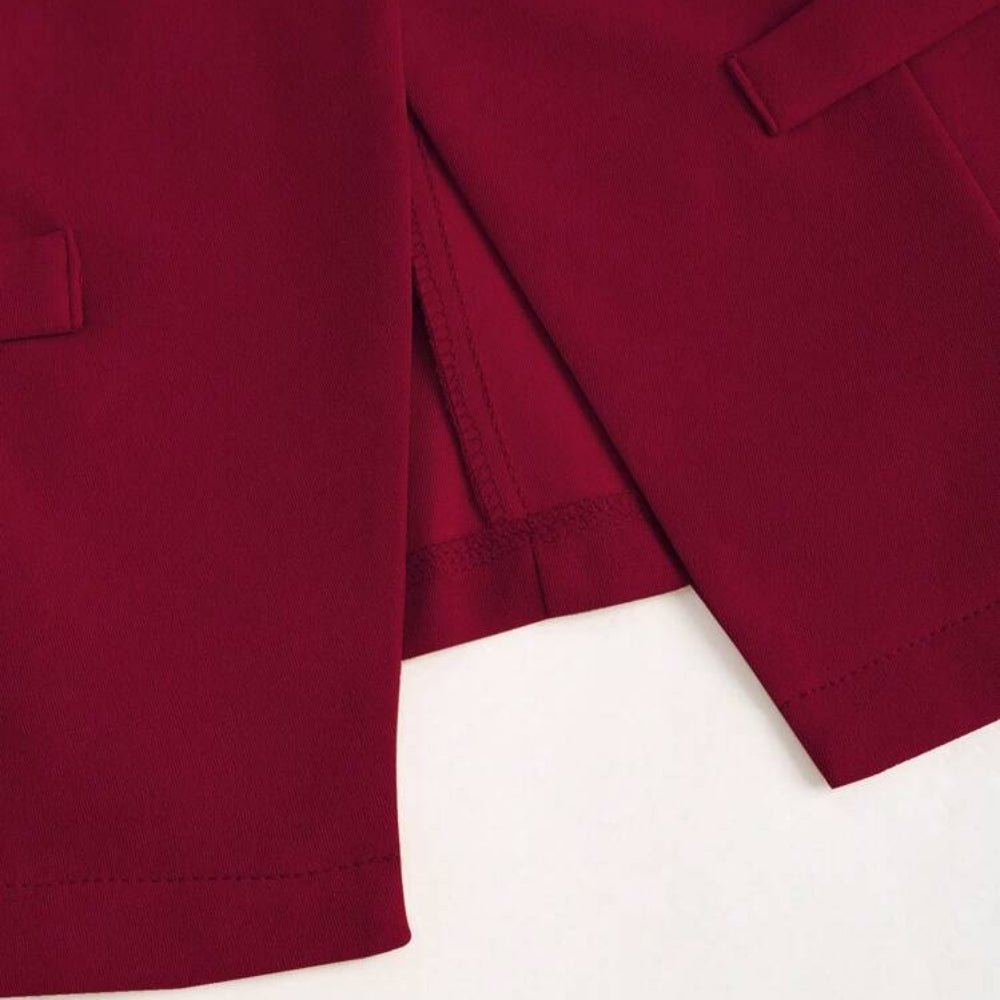 ゴールドボタンラウンドネックベスト|オフィスカジュアル レディース 通販【ミレジェネ】