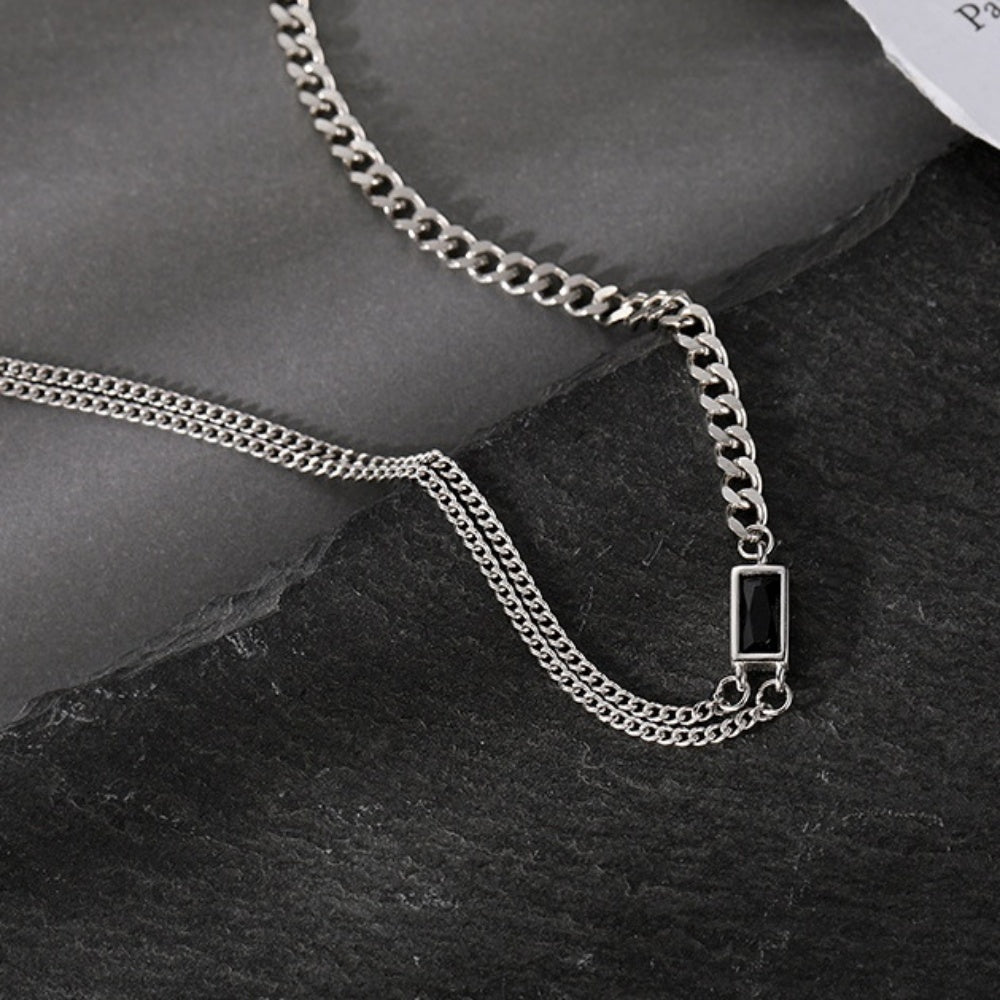 スクエアカットチェーンチョーカー|オフィスカジュアル レディース 通販【ミレジェネ】