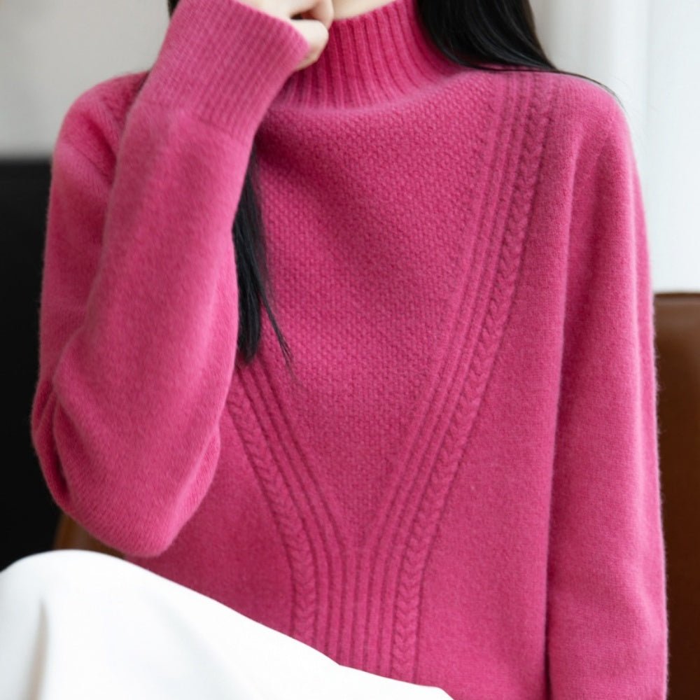 ライン入りセーター|オフィスカジュアル レディース 通販【ミレジェネ】