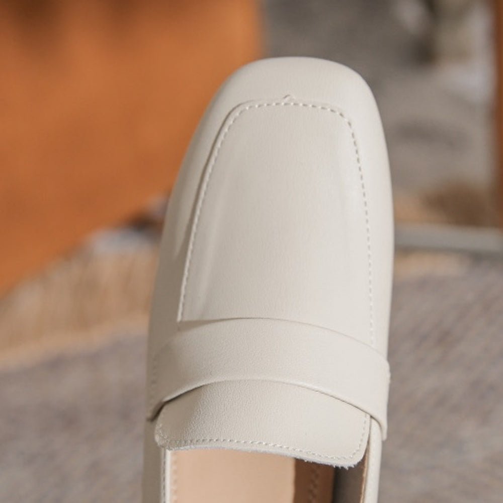 ベーシックヒールローファー|オフィスカジュアル レディース 通販 Millennial Generation【ミレジェネ】