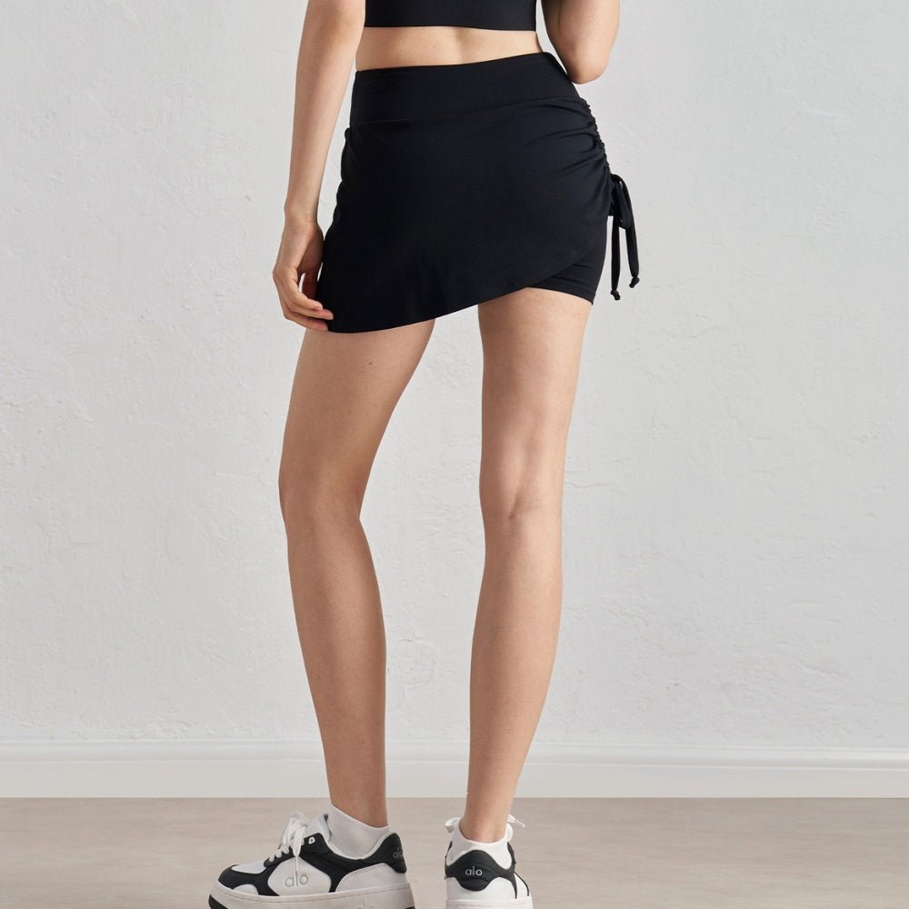 サイドギャザースカート|オフィスカジュアル レディース 通販【ミレジェネ】