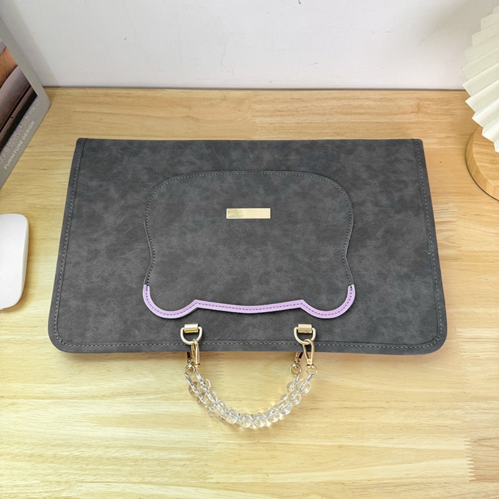 ベアモチーフパッチノートPCカバー|オフィスカジュアル レディース 通販【ミレジェネ】