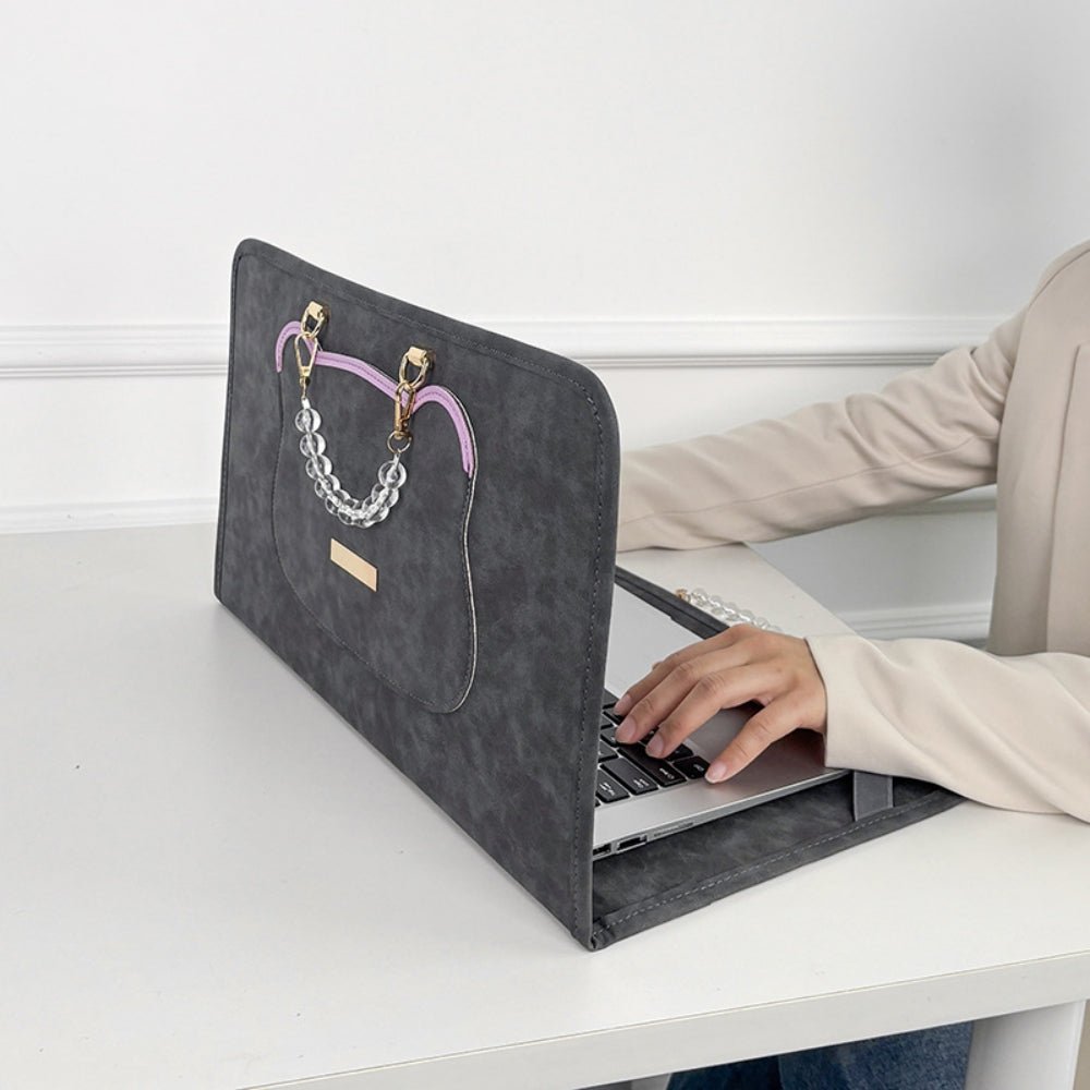 ベアモチーフパッチノートPCカバー|オフィスカジュアル レディース 通販【ミレジェネ】