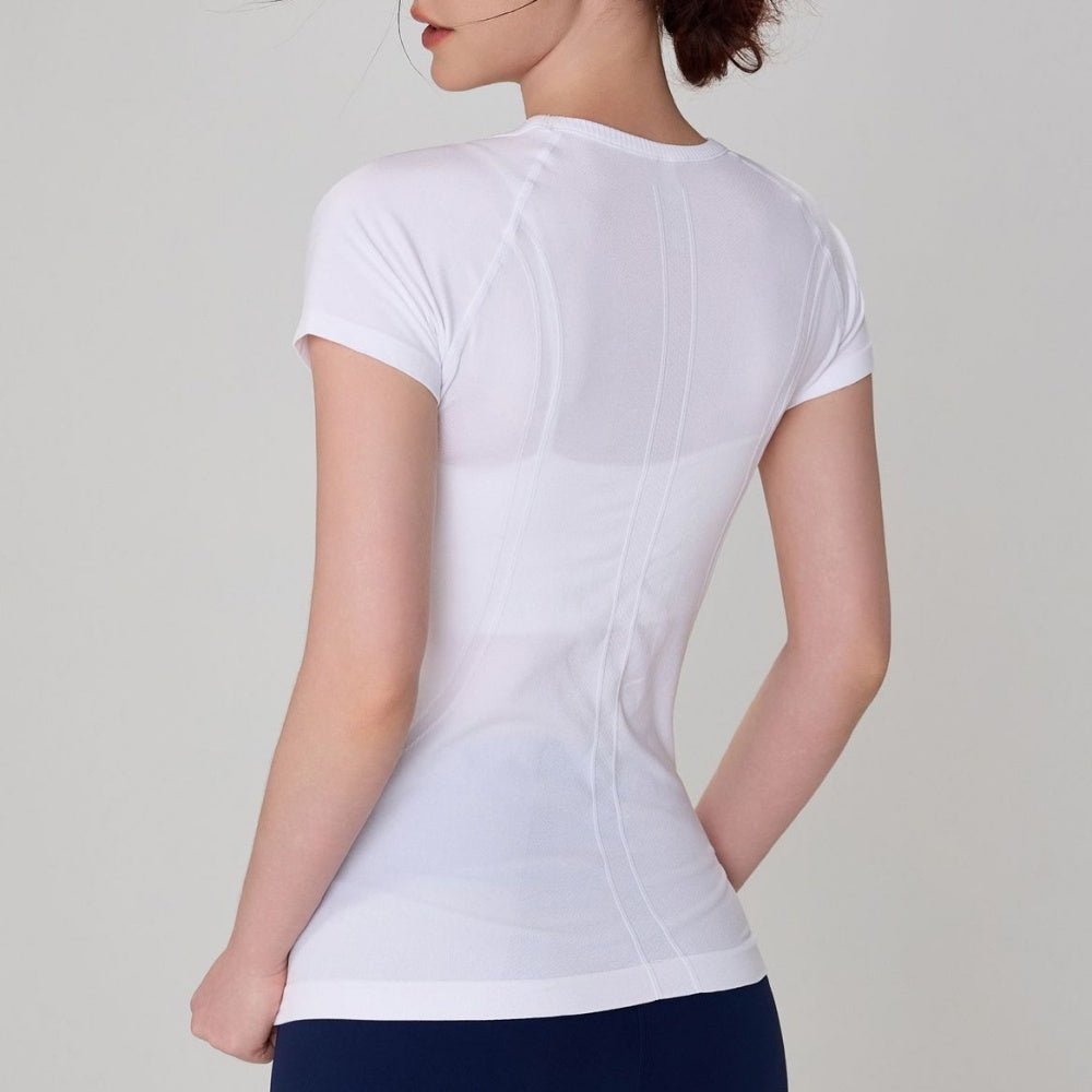 抗菌加工薄手スリムT|オフィスカジュアル レディース 通販【ミレジェネ】