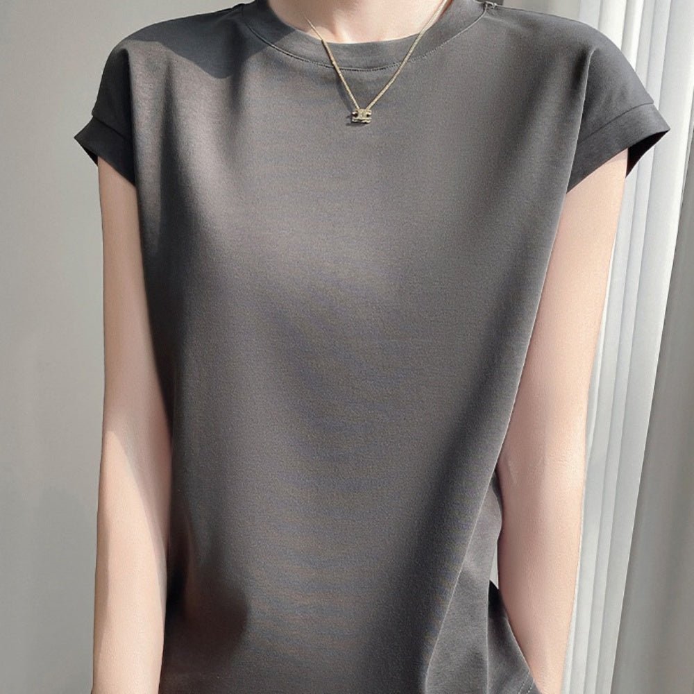 ラウンドネックTシャツ|オフィスカジュアル レディース 通販【ミレジェネ】