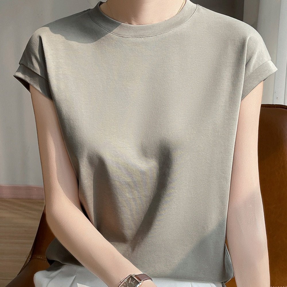 ラウンドネックTシャツ|オフィスカジュアル レディース 通販【ミレジェネ】