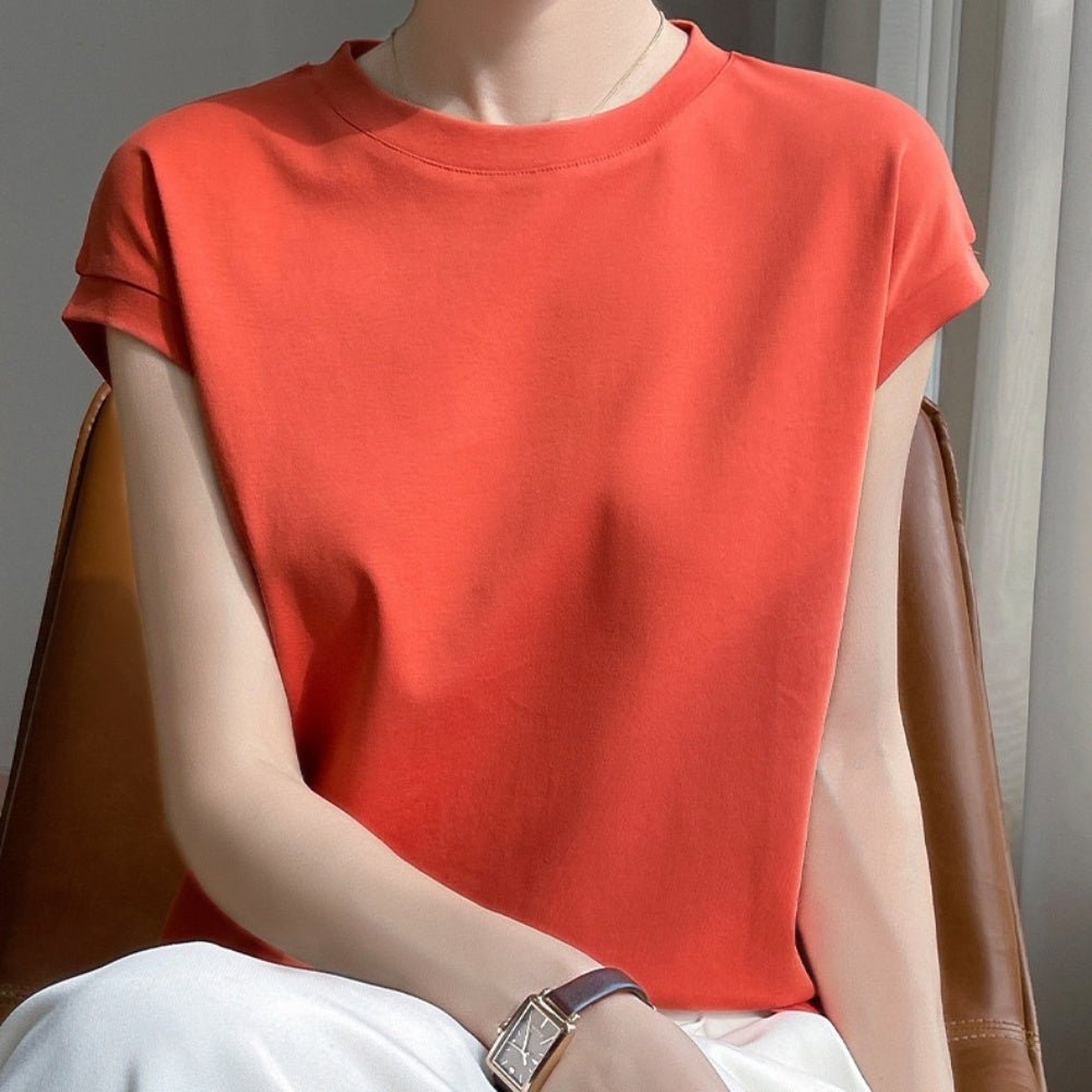 ラウンドネックTシャツ|オフィスカジュアル レディース 通販【ミレジェネ】