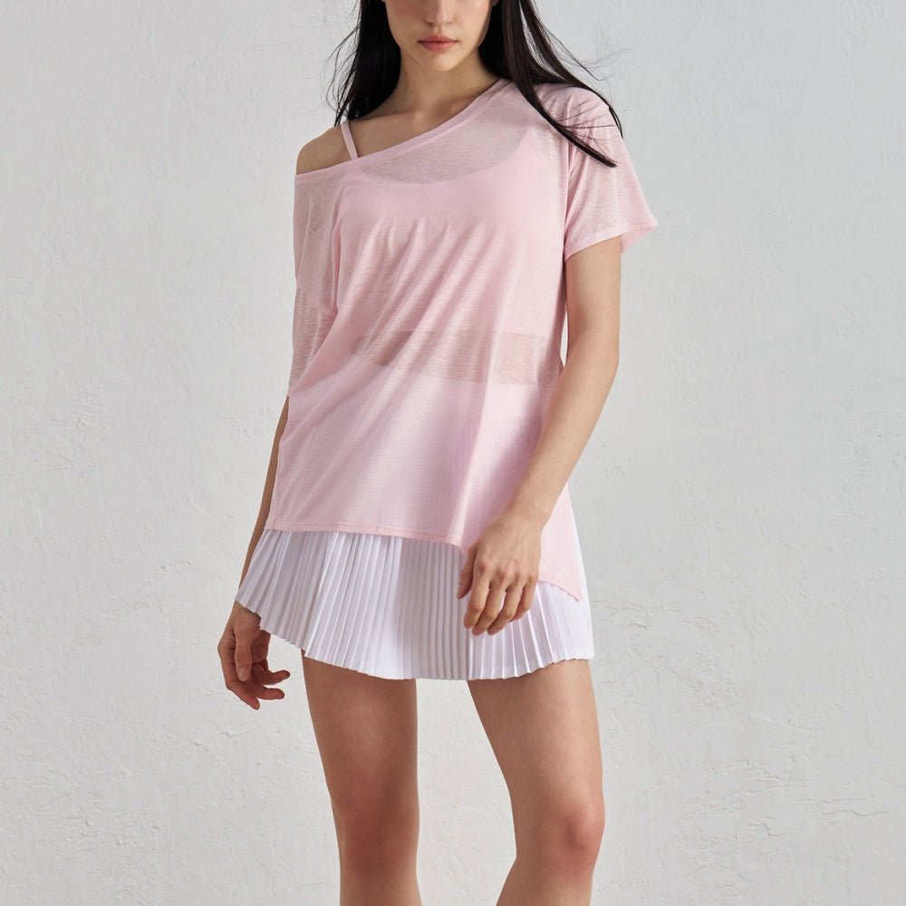 シアーシンプルスラブTシャツ|オフィスカジュアル レディース 通販【ミレジェネ】